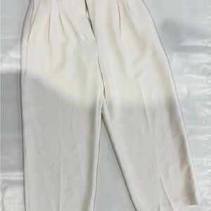 Aritzia Wilfred Cream Trousers